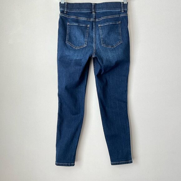 Blue Petite Pull-on Skinny Jeans MP FLAWED - Picture 2 of 8